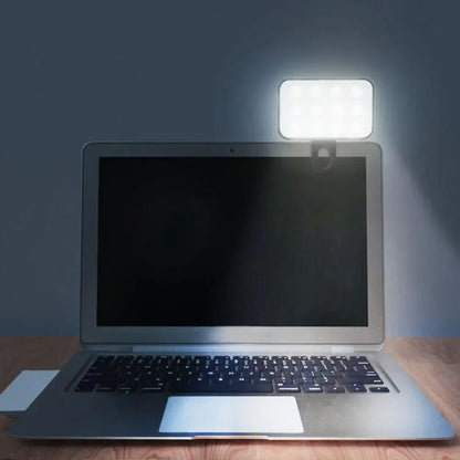Mini Portable Selfie Fill Light, Rechargeable, 3 Adjustable Brightness Modes, Mobile Phone Clip, Makeup, Computer Fill Light