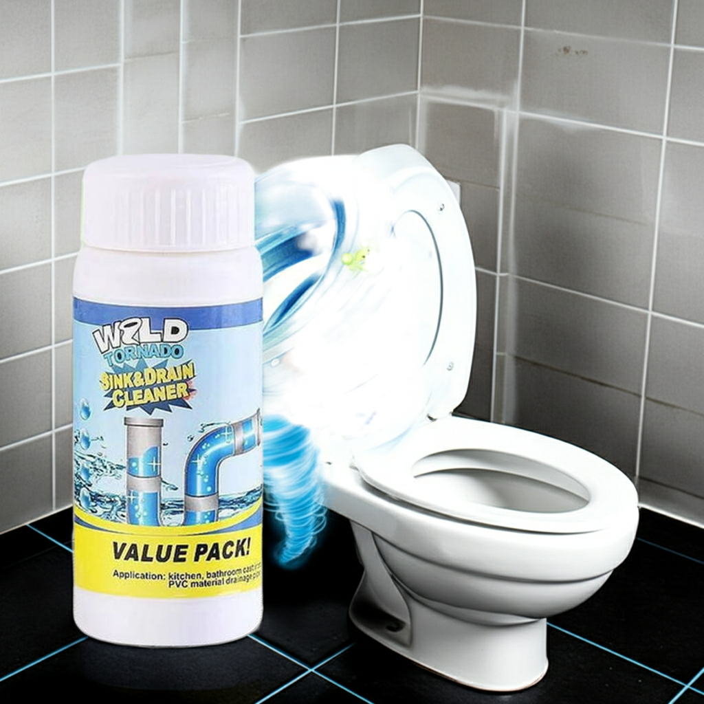 Powerful Drain Cleaner for Bathroom Pipes
