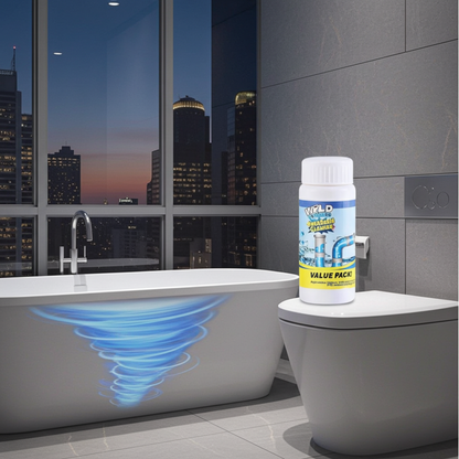 Powerful Drain Cleaner for Bathroom Pipes