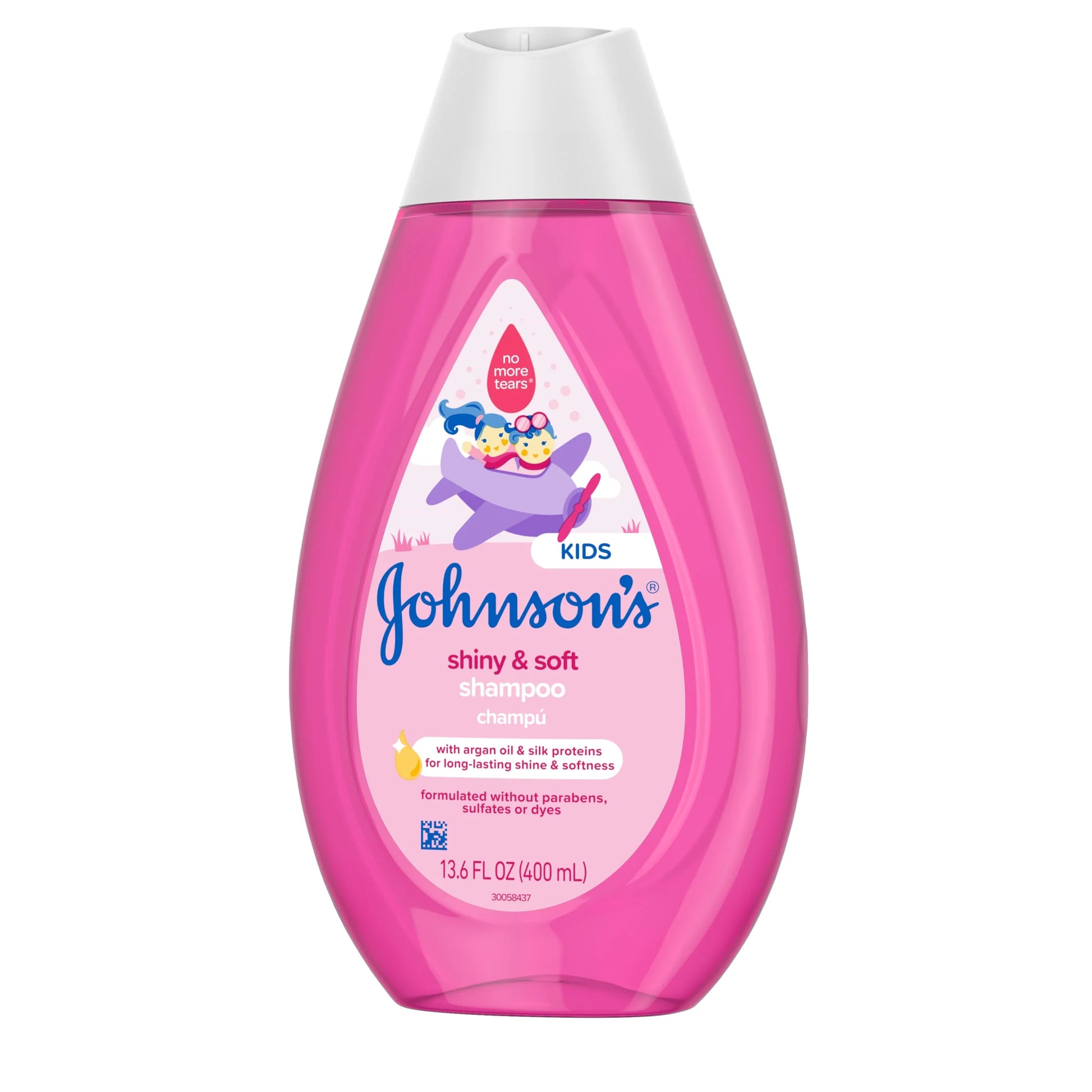 Shampoo Para Niños Brillante Y Suave, Aceite De Argán, 13.6 Fl. Oz