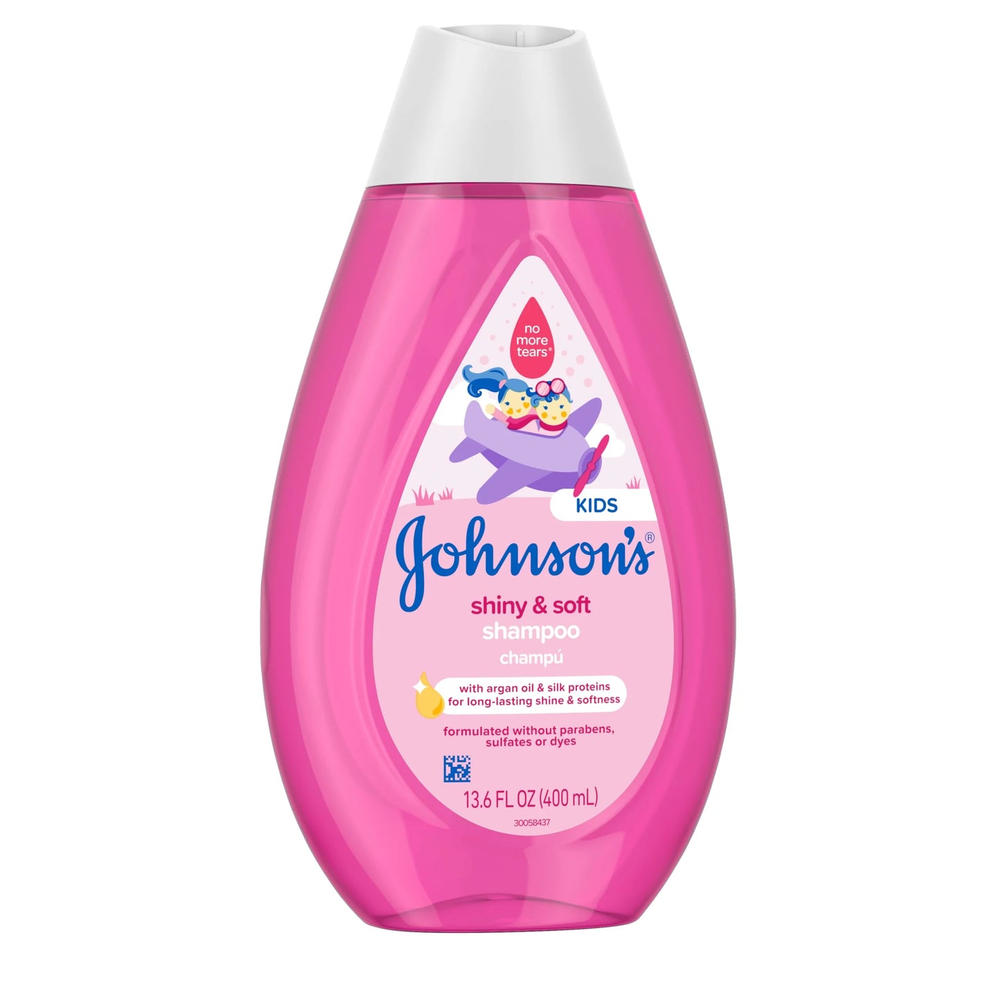 Shampoo Para Niños Brillante Y Suave, Aceite De Argán, 13.6 Fl. Oz