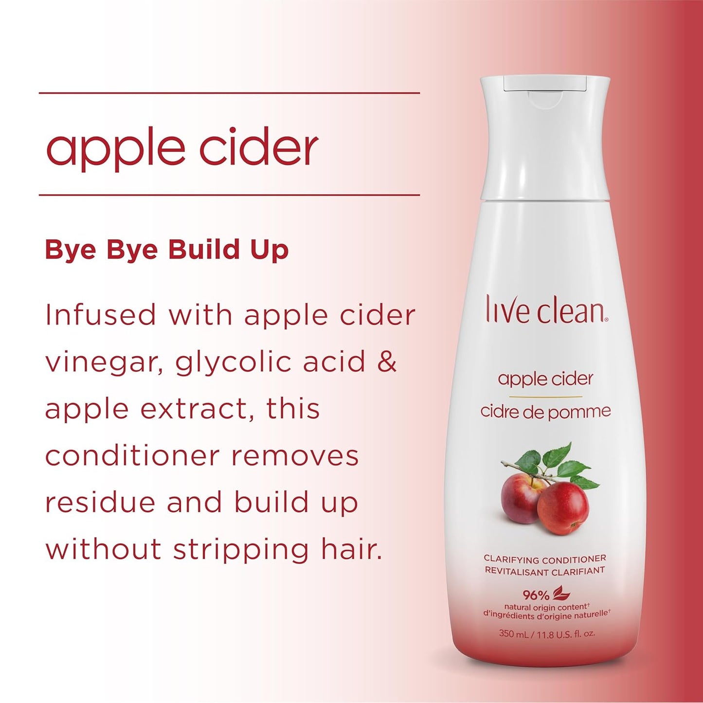 Conditioner, Ultra Light Apple Cider, 12 Oz