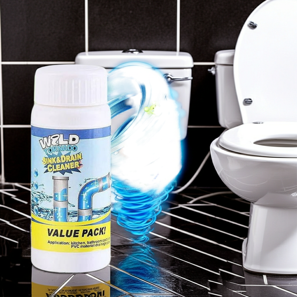 Powerful Drain Cleaner for Bathroom Pipes