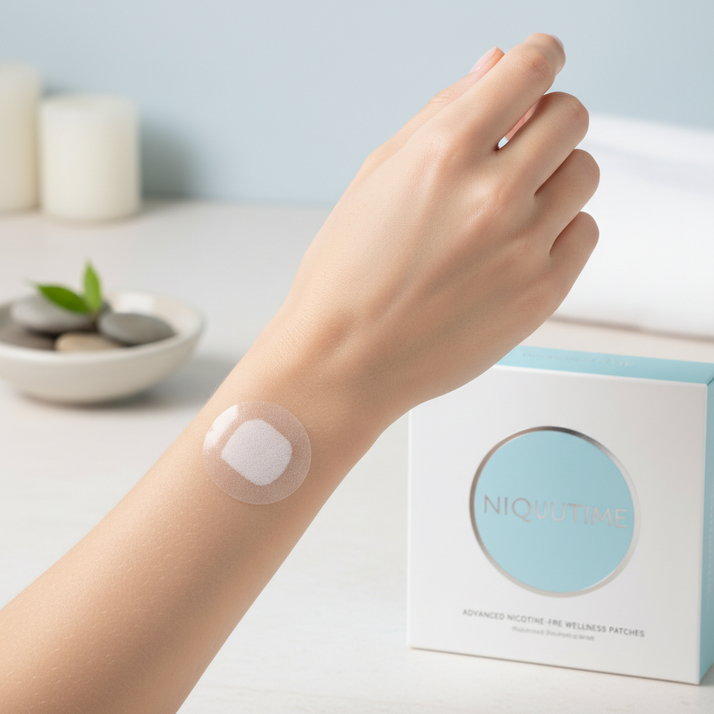 Nicotine stop-smoking patch