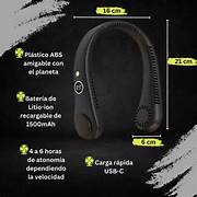 Portable USB Rechargeable Neck Fan
